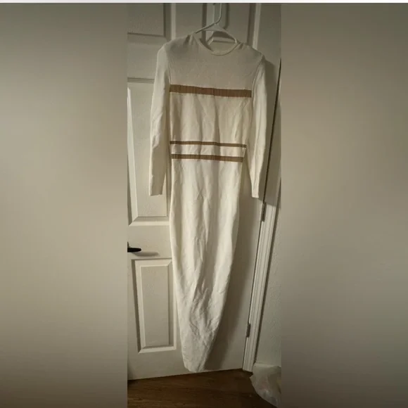 House of CB White Maxi Bandage dress - Picture 3 of 10